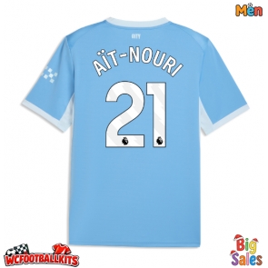 Manchester City Rayan Ait-Nouri #21 Replica Home Stadium Shirt 2026-27 Short Sleeve